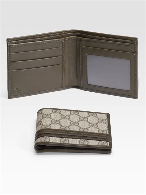 Gucci wallet with id window